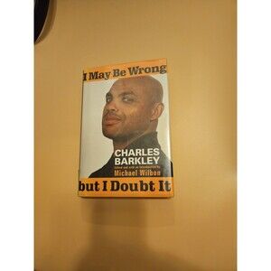 I May Be Wrong but I Doubt It - Charles Barkley, 037550883X, hardcover, ex lib